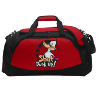 Shut The Duck Up Active Duffel | Artistshot