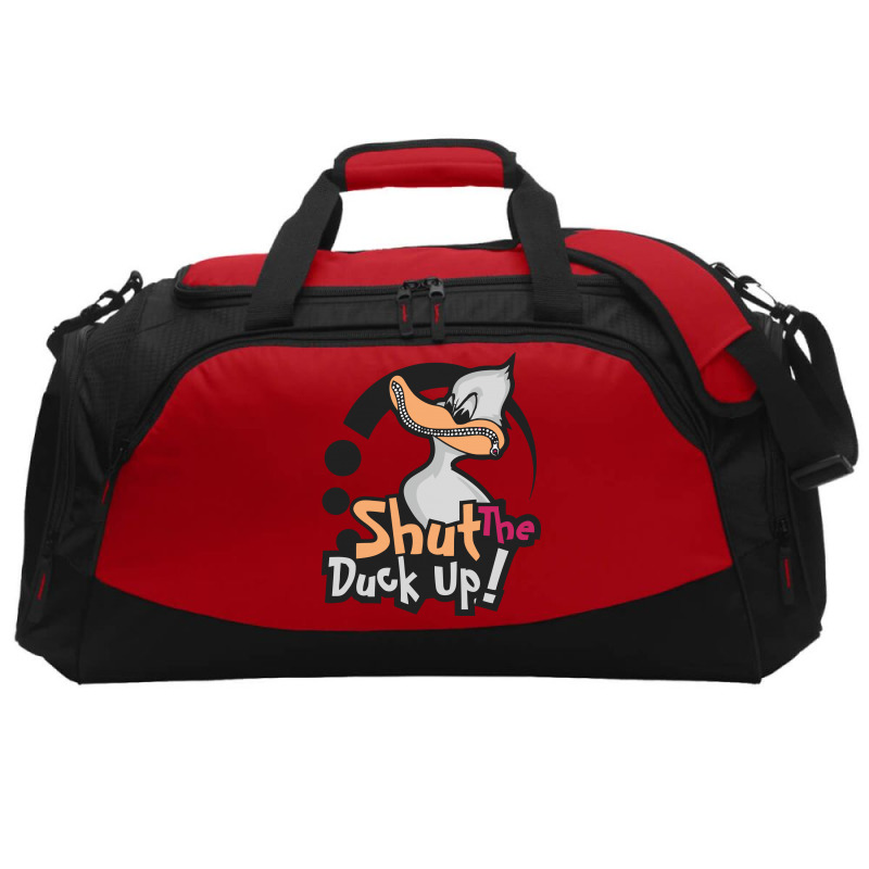 Shut The Duck Up Active Duffel | Artistshot