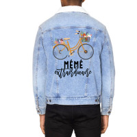 Meme Extraordinaire Gift For Grandmother Unisex Sherpa-lined Denim Jacket | Artistshot