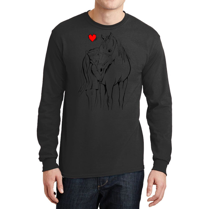 Hot Trend Horse Girl Women Horseback Riding Long Sleeve Shirts | Artistshot