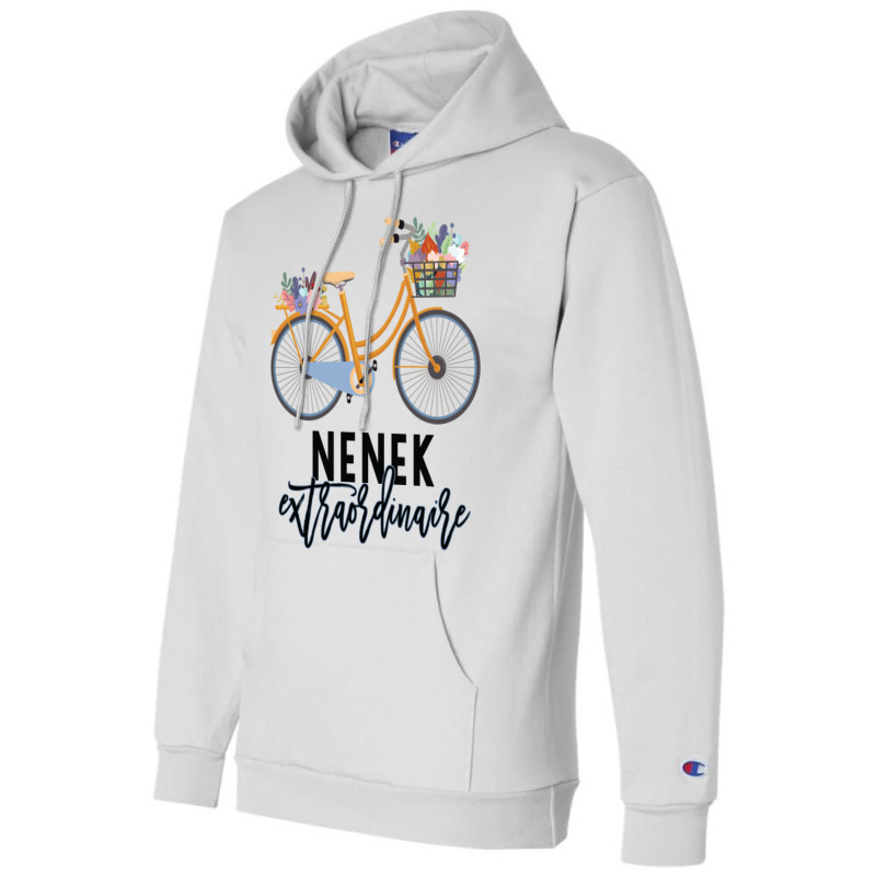 Nenek Extraordinaire Gift For Grandmother Champion Hoodie by CueTrendyFinds | Artistshot