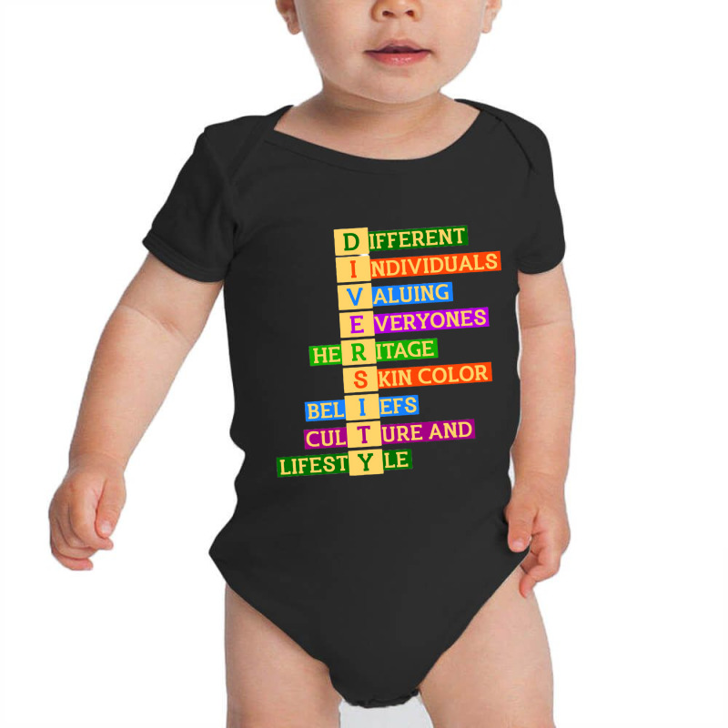 Hot Trend Rights Diversity Baby Bodysuit by fenderbendable | Artistshot