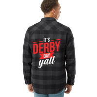 Limited Edition Horse Racing Retro It's Derby Day Yall Ky Derby Horse Flannel Shirt | Artistshot