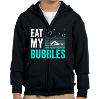 Eat My Bubbles Youth Zipper Hoodie | Artistshot