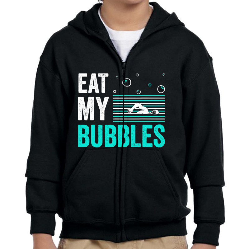 Eat My Bubbles Youth Zipper Hoodie | Artistshot