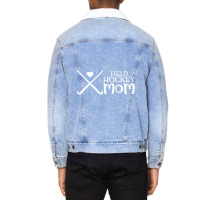 Field Hockey Mom Unisex Sherpa-lined Denim Jacket | Artistshot