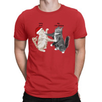 Cat Hates Christmas T-shirt | Artistshot