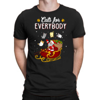 Cats For Everybody Cat Christmas Ugly Christmas Long Sleeve T-shirt | Artistshot