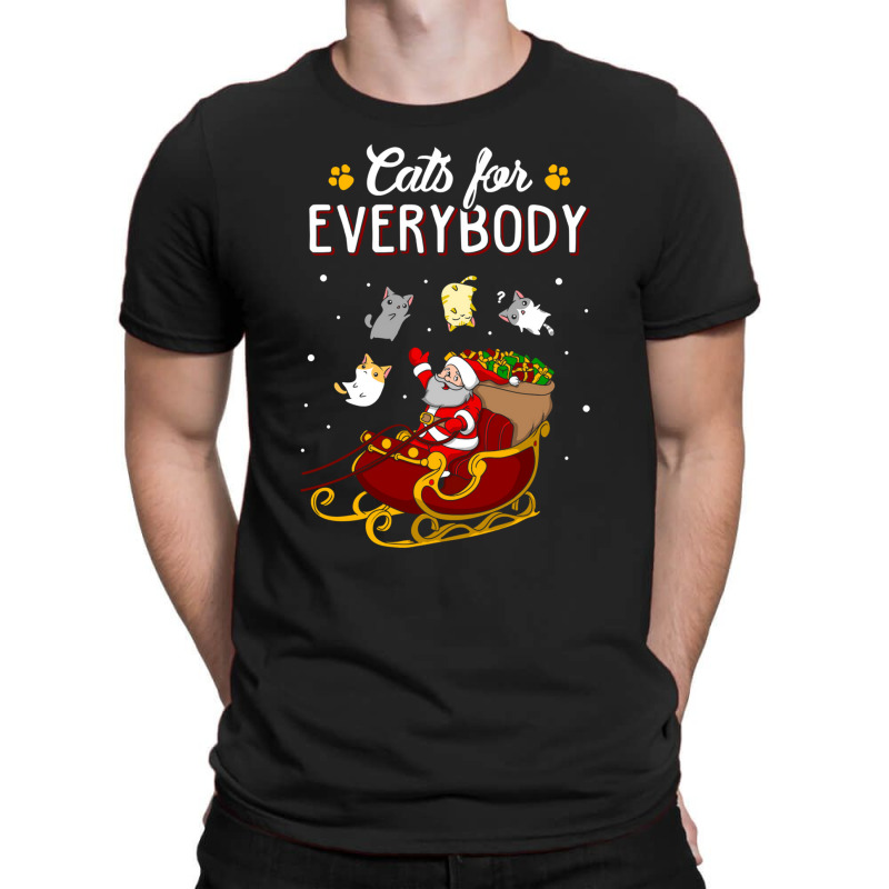 Cats For Everybody Cat Christmas Ugly Christmas Long Sleeve T-shirt | Artistshot