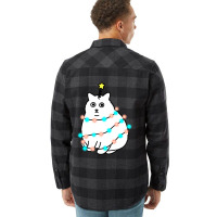 Christmas Cat Flannel Shirt | Artistshot