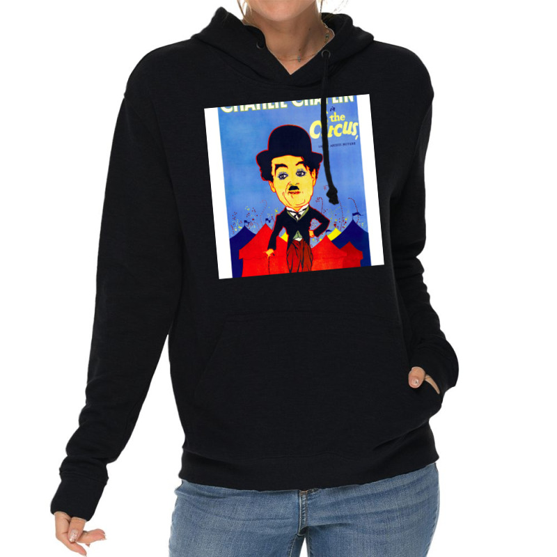 The Circus (1928) Starring Charlie Chaplin. Classic Vintage Hollywood Lightweight Hoodie by slomarajwan6 | Artistshot