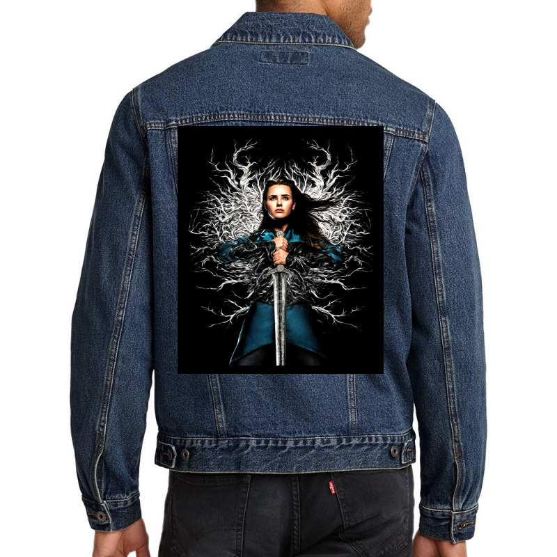 Cursed Poster Trending Men Denim Jacket by verriaharzi4 | Artistshot