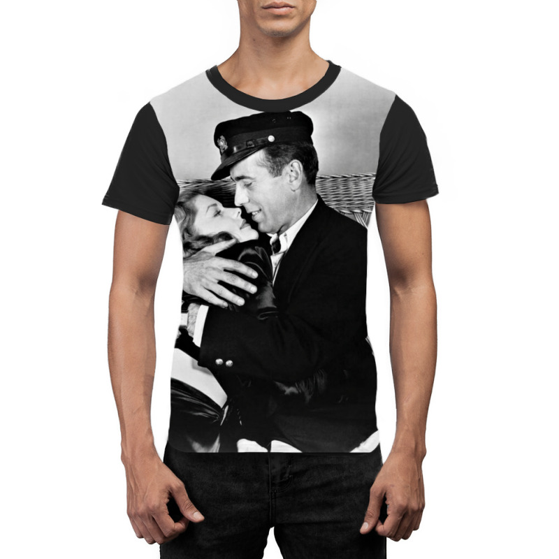 Humphrey Bogart And Lauren Bacall Graphic T-shirt by ziyarmestin0 | Artistshot