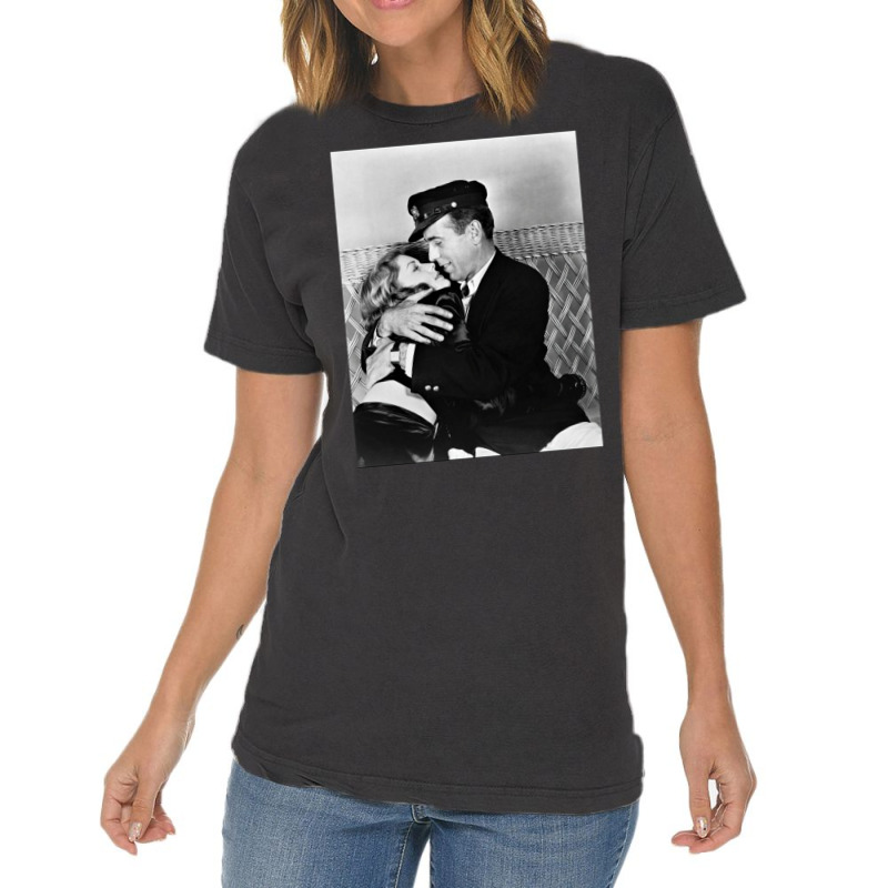 Humphrey Bogart And Lauren Bacall Vintage T-Shirt by ziyarmestin0 | Artistshot