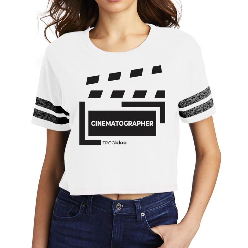 Film Cinematographer Black Classic  Yellow 70s Scorecard Crop Tee by rusheikerw | Artistshot