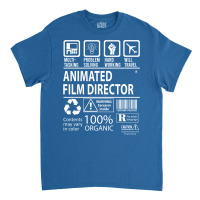 Animated Film Director T   Multitasking Certified Job Gift Item Tee  S Classic T-shirt | Artistshot