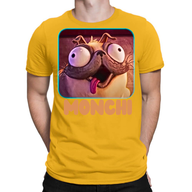 Monchi The Pug Painted T-Shirt by damblydutcan | Artistshot