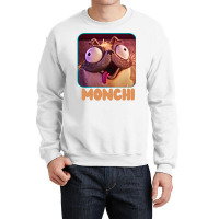 Monchi The Pug Painted Crewneck Sweatshirt | Artistshot