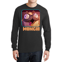 Monchi The Pug Painted Long Sleeve Shirts | Artistshot