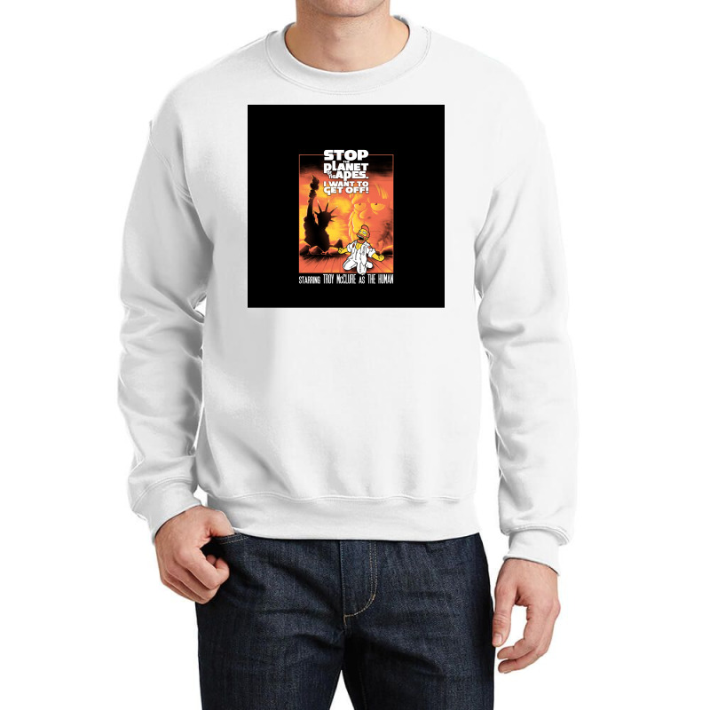 Stop The Planet... The Musical Chiffon Top Girl Nostalgia Crewneck Sweatshirt | Artistshot