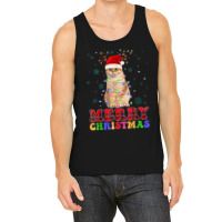 Merry Christmas Cat Gift Men Women Kids Funny Cat Christmas Tank Top | Artistshot