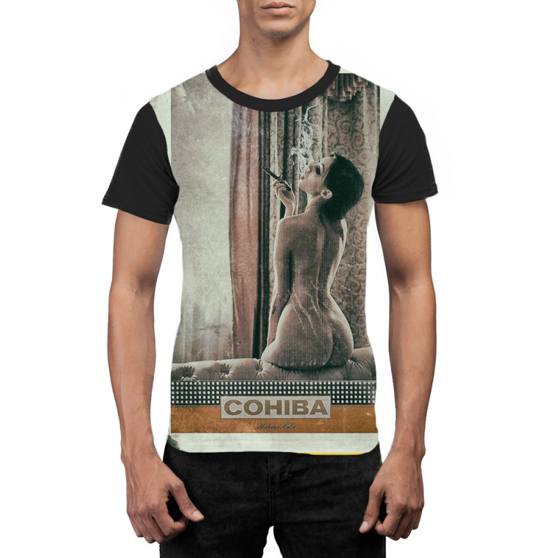 Cuban Cigar & Sexy Lady Graphic T-shirt by yaelimargidd | Artistshot