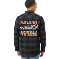 Never Set It To 2020 Time Traveling Car Flannel Shirt | Artistshot