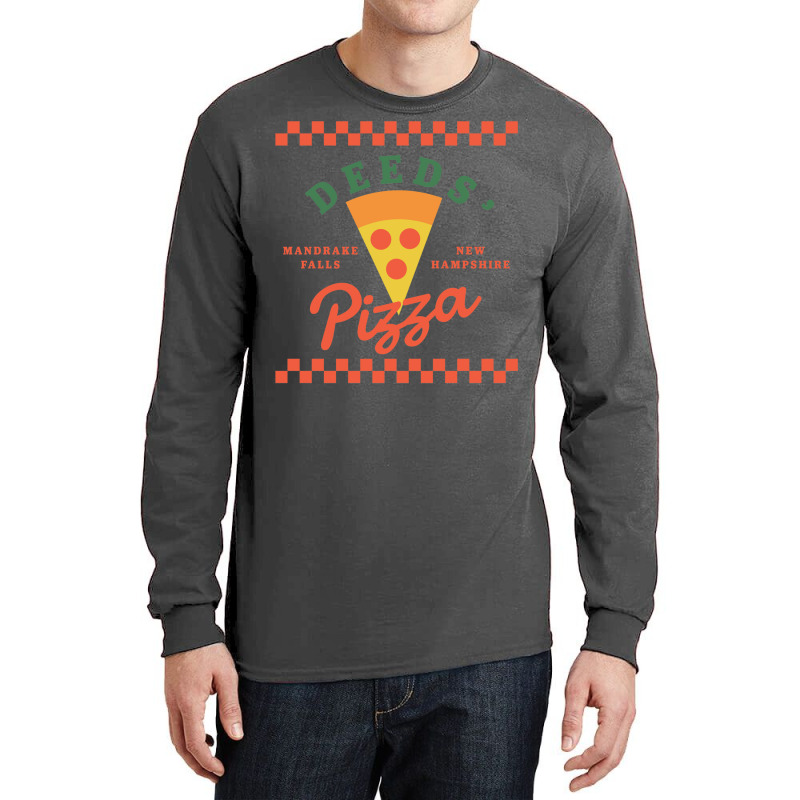 Deeds' Pizza Mandrake Falls New Hampshire Long Sleeve Shirts by yaelimargidd | Artistshot