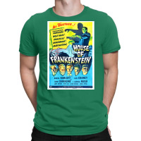 House Of Frankenstein  Vintage Universal Horror Film Poster Classic  T T-shirt | Artistshot