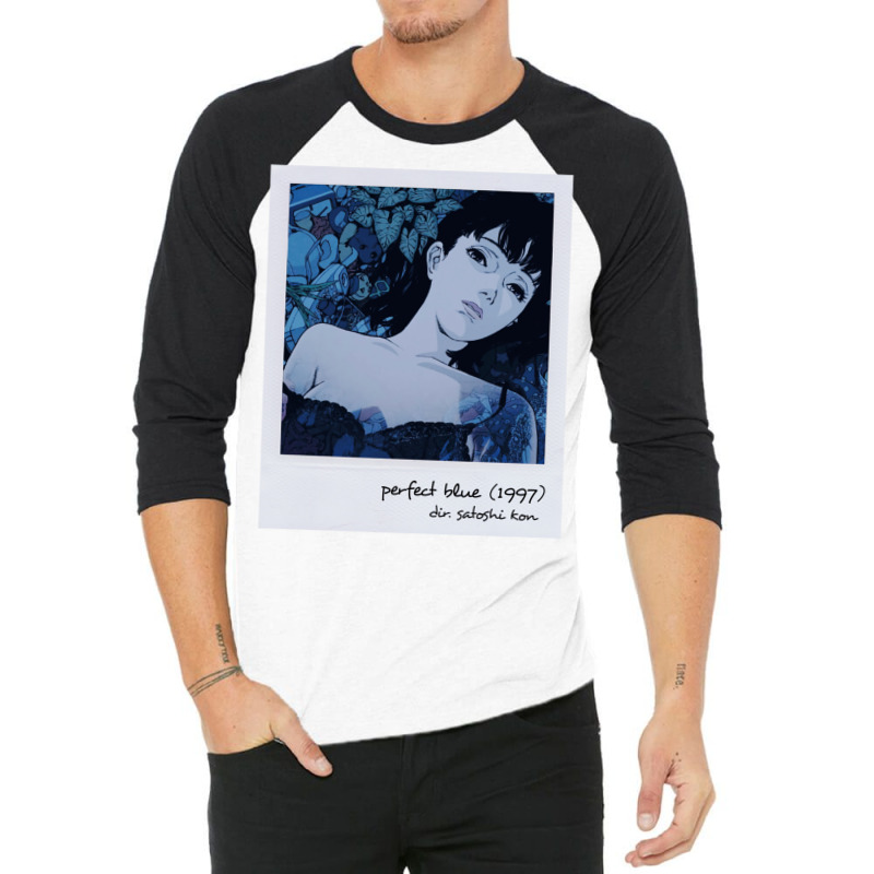 Perfect Blue Polaroid Classic  Stars Girl 3/4 Sleeve Shirt | Artistshot