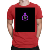 Mixed Signals  Purple Graphic  Girl Nostalgia T-shirt | Artistshot