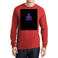 Mixed Signals  Purple Graphic  Girl Nostalgia Long Sleeve Shirts | Artistshot