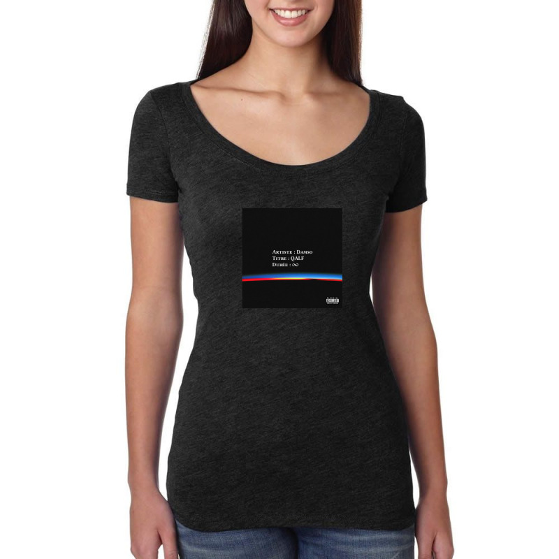 Damso Qalf Infinity Cover Women's Triblend Scoop T-shirt by RogerHunnell | Artistshot