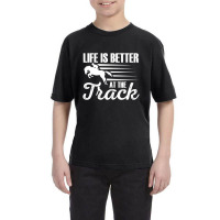 Hot Trend Life At The Track Horse Jockey Horse Race Youth Tee | Artistshot