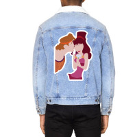 Hercules & Megara Unisex Sherpa-lined Denim Jacket | Artistshot