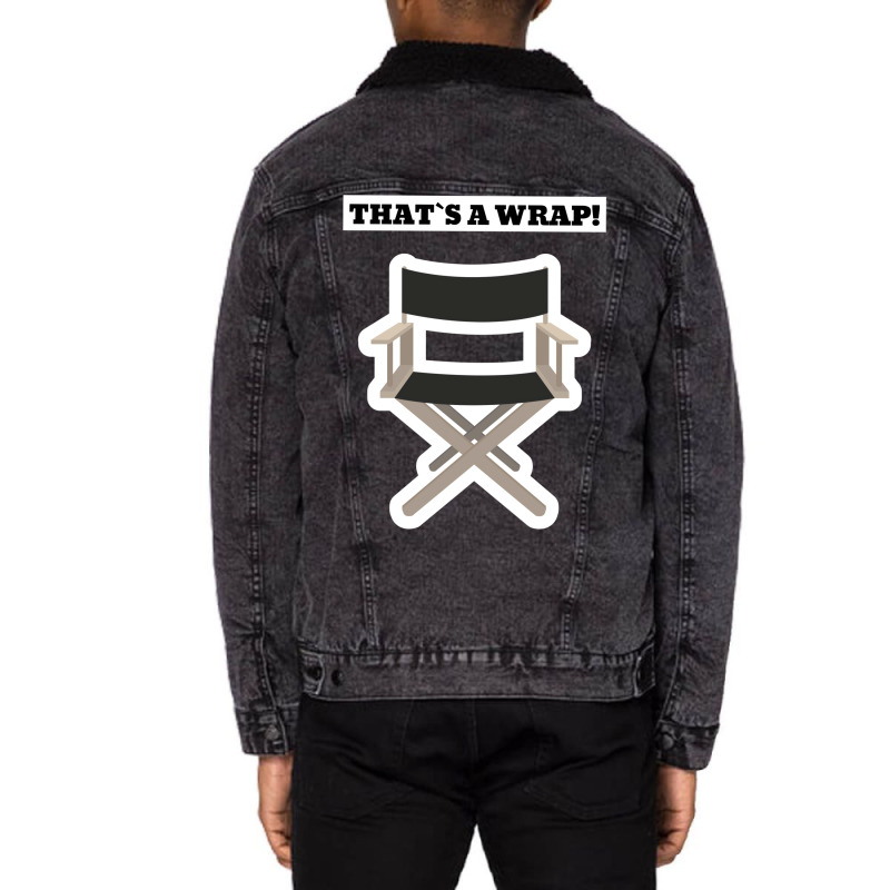 That`s A Wrap Classic Vintage E Unisex Sherpa-lined Denim Jacket | Artistshot