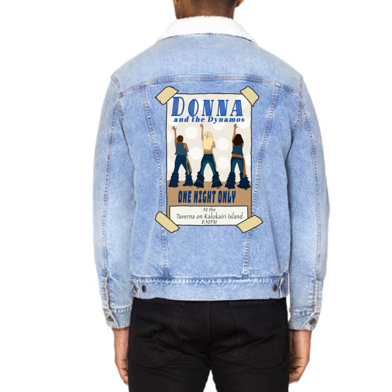 Donna And The Dynamos Unisex Sherpa-Lined Denim Jacket by yaelimargidd | Artistshot