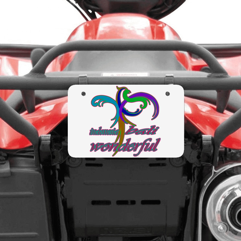 Indonesia Bali Wonderful Atv License Plate | Artistshot