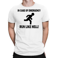 Silhouette Design In Case Emergency New T-shirt | Artistshot