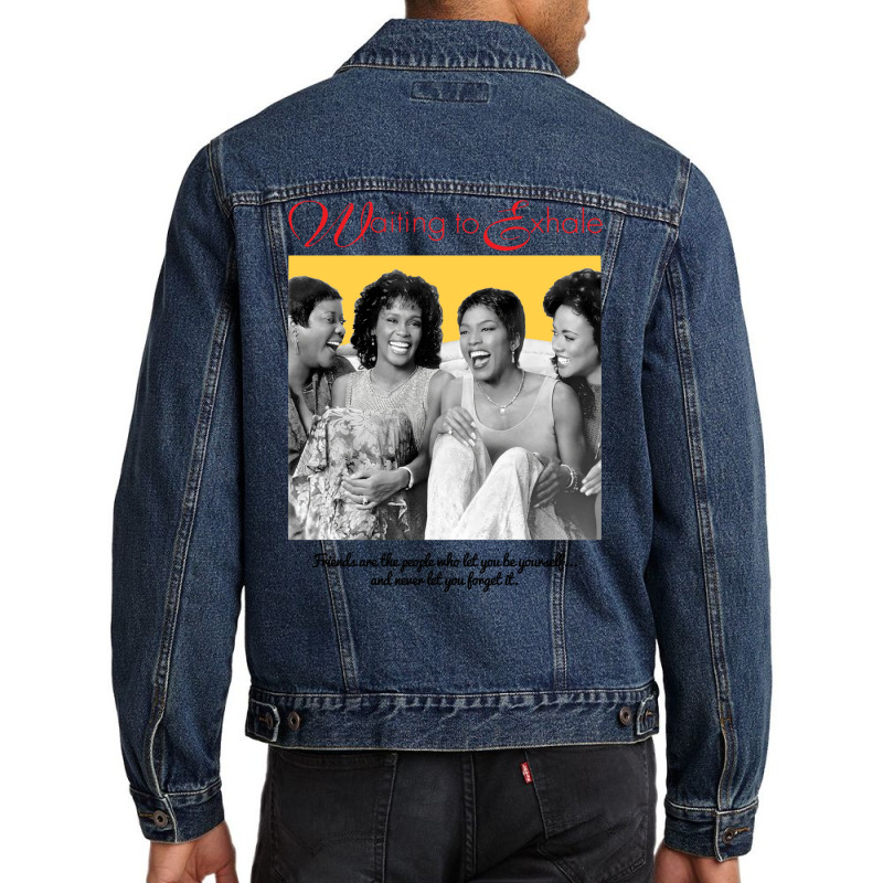 Waiting To Exhale Men Denim Jacket by enaitzriskusq | Artistshot