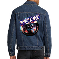 They Live Men Denim Jacket | Artistshot