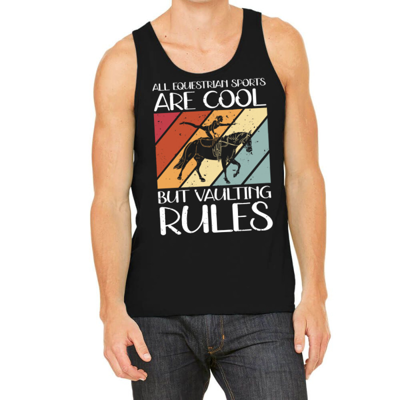 Vaulting Rules Horse Vaulters Tank Top | Artistshot