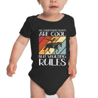 Vaulting Rules Horse Vaulters Baby Bodysuit | Artistshot