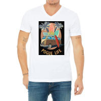 Pogue Life Obx Retro Poster V-neck Tee | Artistshot