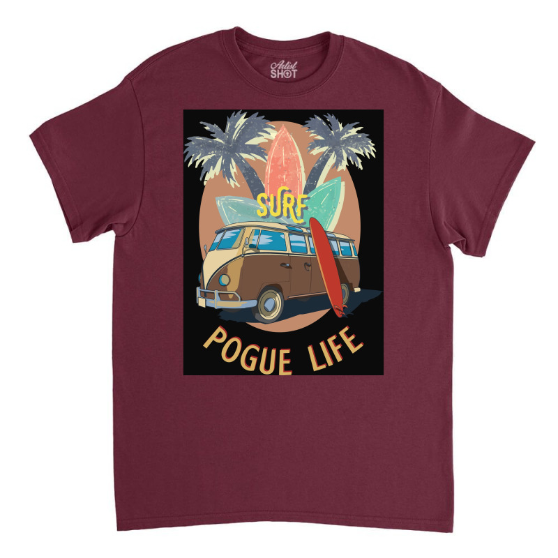 Pogue Life Obx Retro Poster Classic T-shirt | Artistshot