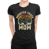 Monster Truck Mom Vintage Retro Style Women T Shirt Ladies Fitted T-shirt | Artistshot