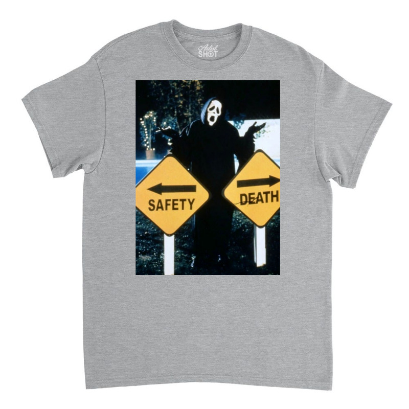 Safety Death Classic T-shirt by damblydutcan | Artistshot