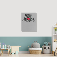 Poetic Justice Shirt Portrait Canvas Print | Artistshot