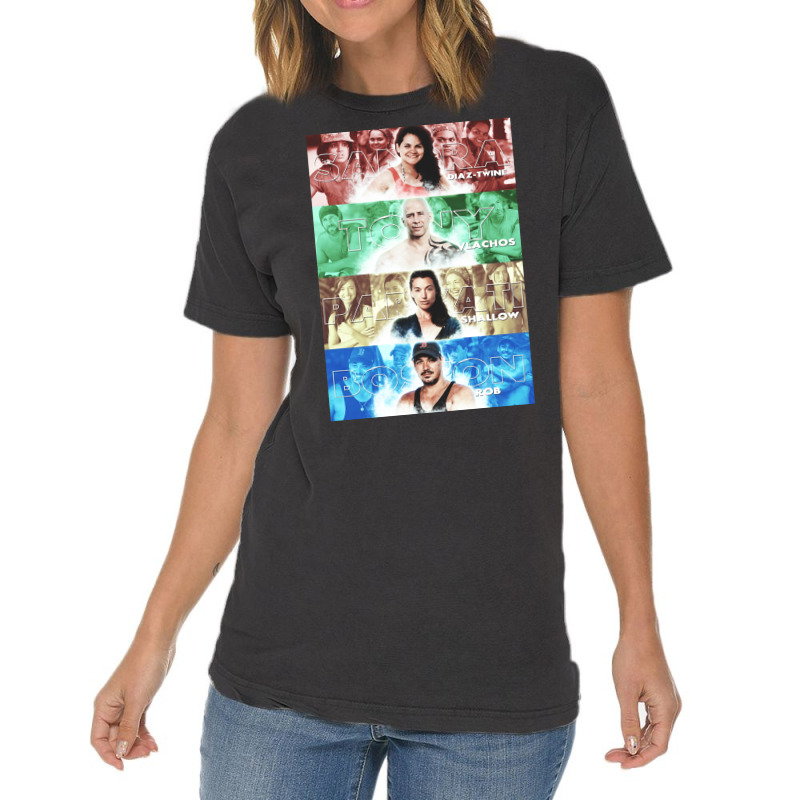 Survivor Mount Rushmore Poster Aesthetic Vintage T-shirt | Artistshot