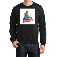 Thunderbirds Classic Tracy Poster Crewneck Sweatshirt | Artistshot